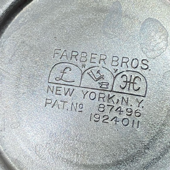 MCM Mid Century Modern FARBER BROS. Krome Kraft Green 4.5" Small Pitcher Jug - Picture 9 of 12